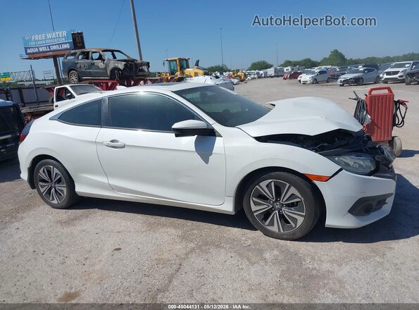 2HGFC3B36GH361184 2016 HONDA CIVIC White უკანა სალონის ხედი