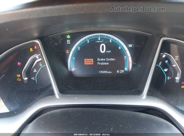 2HGFC3B36GH361184 2016 HONDA CIVIC White უკანა სავარძლების ხედი