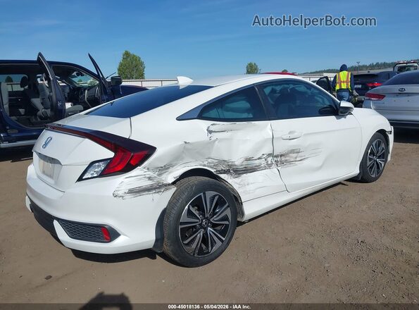 2HGFC3B36HH362661 2017 HONDA CIVIC White უკანა მარჯვენა