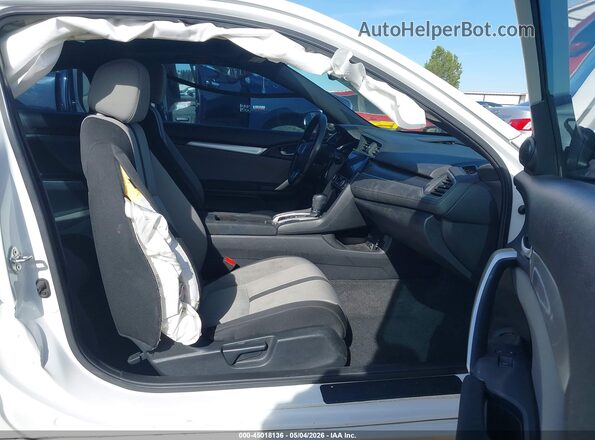 2HGFC3B36HH362661 2017 HONDA CIVIC White წინა სალონის ხედი