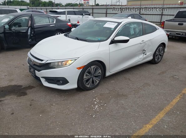 2HGFC3B37GH359346 2016 HONDA CIVIC White Передня ліва чверть