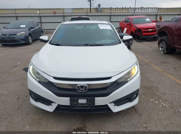 2HGFC3B37GH359346 2016 HONDA CIVIC White Вид щитка приладів