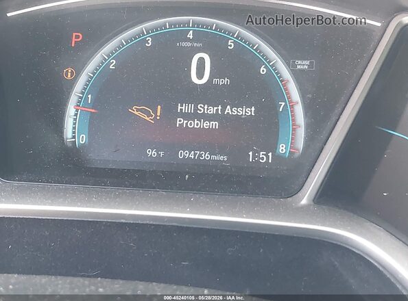 2HGFC3B38JH351327 2018 HONDA CIVIC Black 