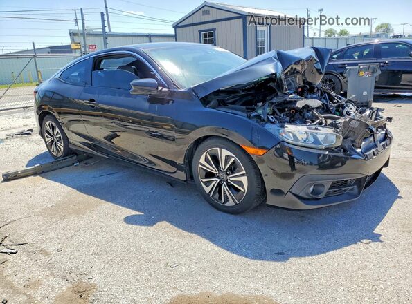 2HGFC3B39GH357484 2016 HONDA CIVIC Black Przód prawy