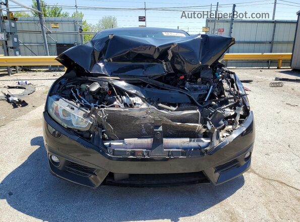 2HGFC3B39GH357484 2016 HONDA CIVIC Black Widok z przodu