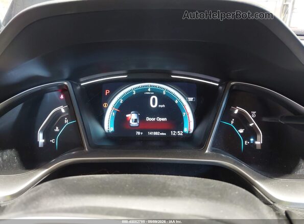 2HGFC3B39HH360497 2017 HONDA CIVIC Черный Вид задних сидений