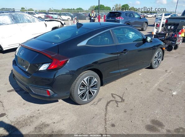 2HGFC3B39JH352681 2018 HONDA CIVIC Black Հետևի աջ