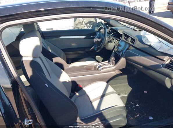 2HGFC3B39JH352681 2018 HONDA CIVIC Black Սալոնի դիմացի տեսք