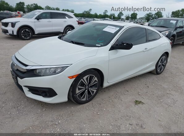 2HGFC3B73HH354021 2017 HONDA CIVIC White Առջևի ձախ երեք քառորդ տեսարան