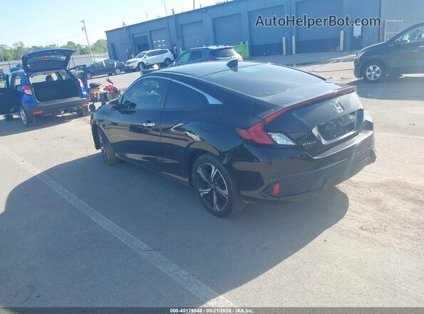 2HGFC3B95GH357003 2016 HONDA CIVIC Black Հետևի ձախ