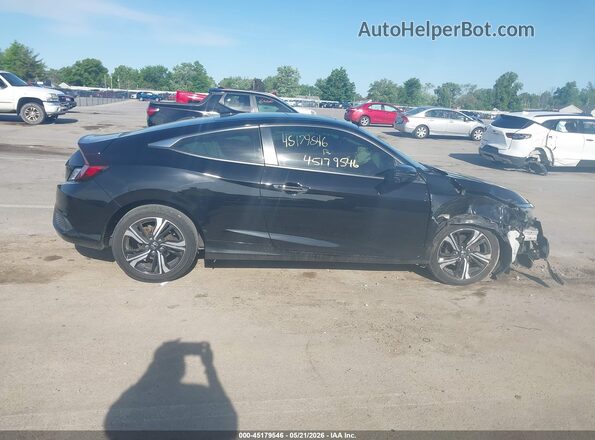 2HGFC3B95GH357003 2016 HONDA CIVIC Black Սալոնի հետևի տեսք