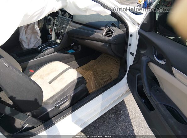 2HGFC4A53JH307115 2018 HONDA CIVIC White Widok wnętrza z przodu