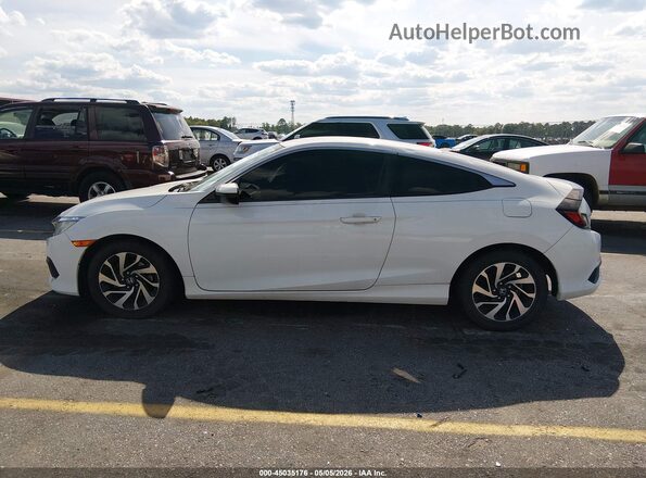 2HGFC4A53JH307115 2018 HONDA CIVIC White Widok wnętrza 360 stopni