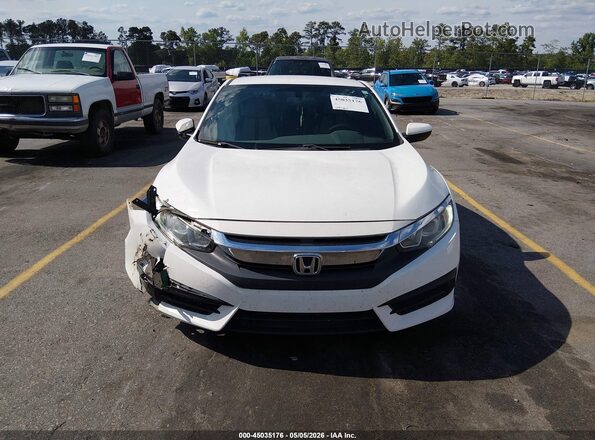 2HGFC4A53JH307115 2018 HONDA CIVIC White Widok zestawu wskaźników