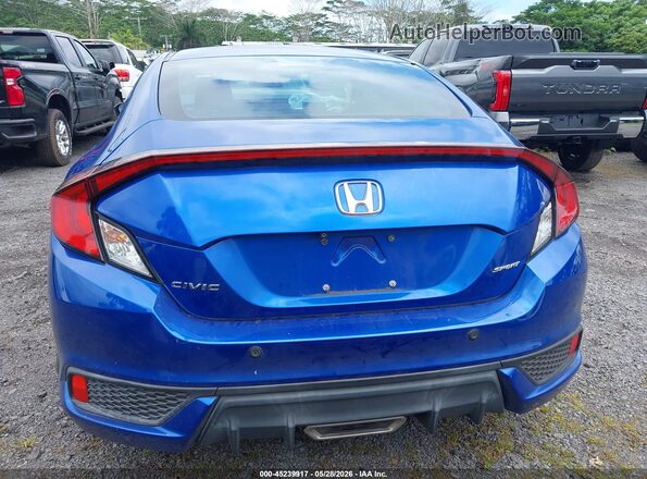 2HGFC4A81KH302331 2019 HONDA CIVIC Blue 