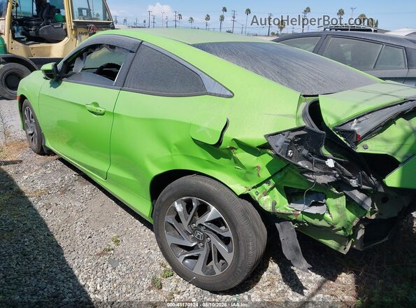 2HGFC4B01GH300532 2016 HONDA CIVIC Green Tył lewy