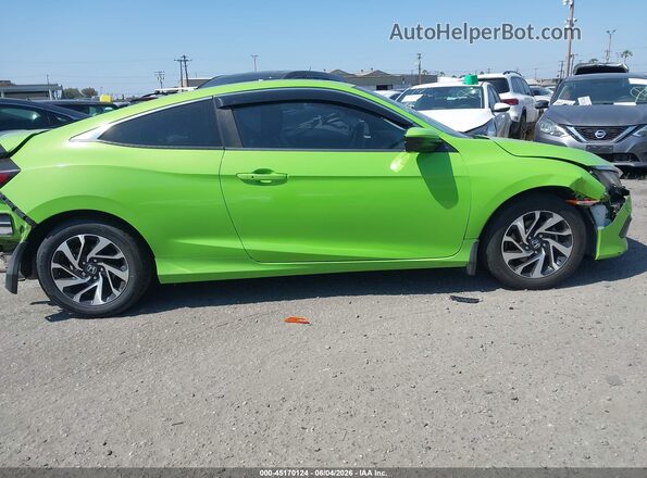 2HGFC4B01GH300532 2016 HONDA CIVIC Green Widok wnętrza z tyłu