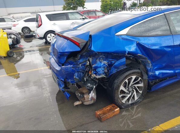 2HGFC4B03GH305411 2016 HONDA CIVIC Blue Vista frontal