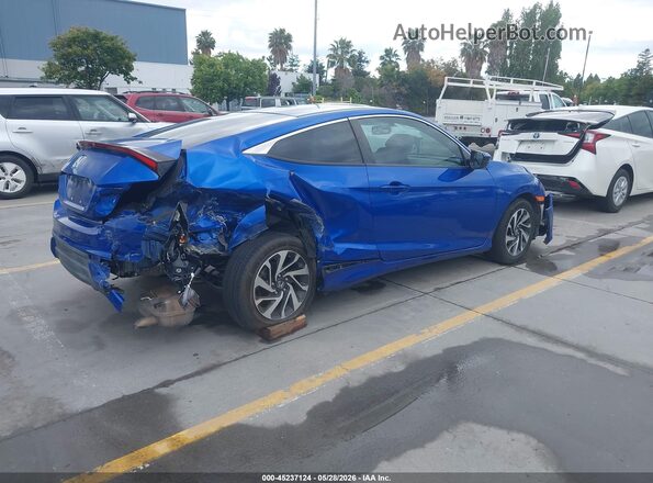 2HGFC4B03GH305411 2016 HONDA CIVIC Blue Trasero derecho