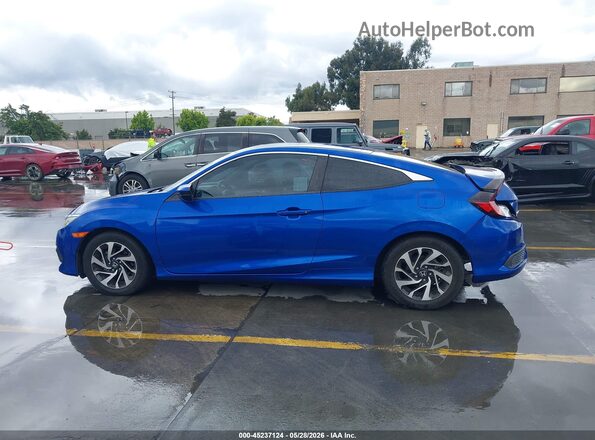 2HGFC4B03GH305411 2016 HONDA CIVIC Blue Vista interior de 360 grados