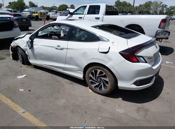 2HGFC4B04GH317079 2016 HONDA CIVIC White Trasero izquierdo