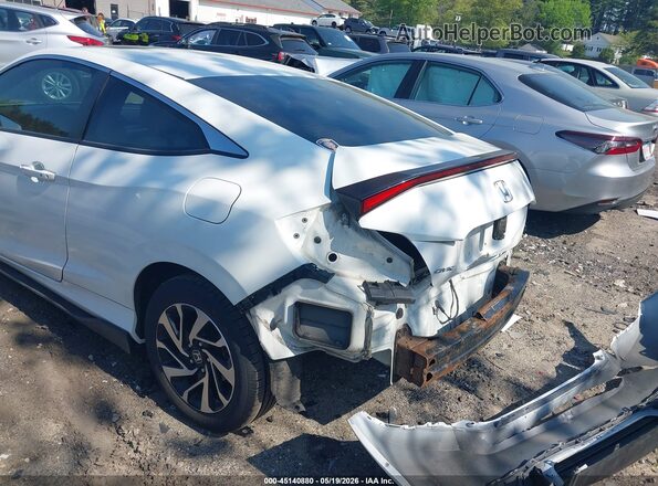 2HGFC4B07GH305072 2016 HONDA CIVIC White Вид спереду