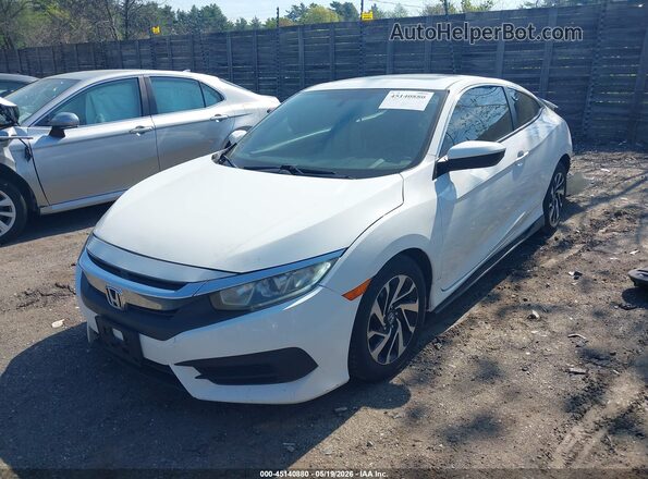 2HGFC4B07GH305072 2016 HONDA CIVIC White Передня ліва чверть