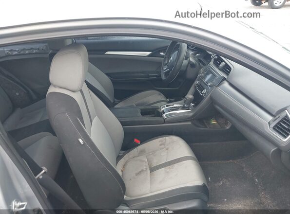 2HGFC4B08GH300835 2016 HONDA CIVIC Silver Вид салону спереду