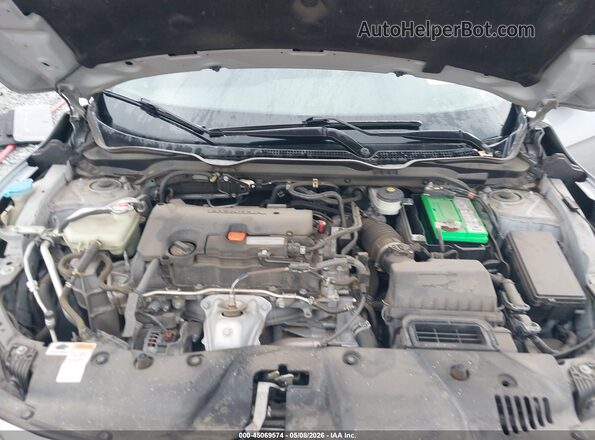 2HGFC4B08GH300835 2016 HONDA CIVIC Silver Вид ззаду