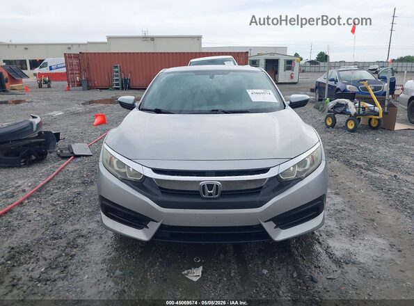 2HGFC4B08GH300835 2016 HONDA CIVIC Silver Вид щитка приладів