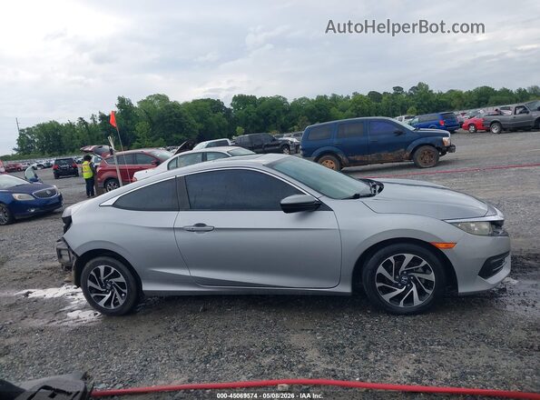 2HGFC4B08GH300835 2016 HONDA CIVIC Silver Вид задньої частини салону