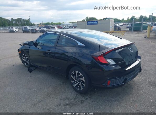 2HGFC4B09GH309463 2016 HONDA CIVIC Black Tył lewy