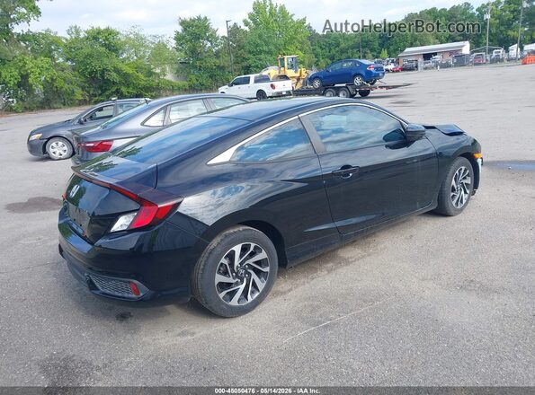 2HGFC4B09GH309463 2016 HONDA CIVIC Black Tył prawy