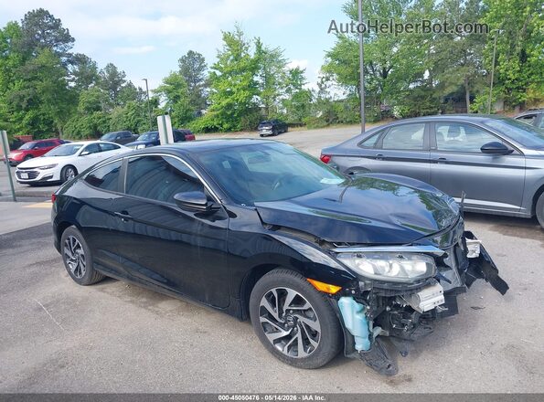 2HGFC4B09GH309463 2016 HONDA CIVIC Black Widok zestawu wskaźników