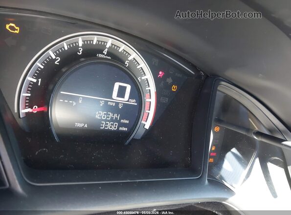 2HGFC4B09GH309463 2016 HONDA CIVIC Black Widok wnętrza 360 stopni