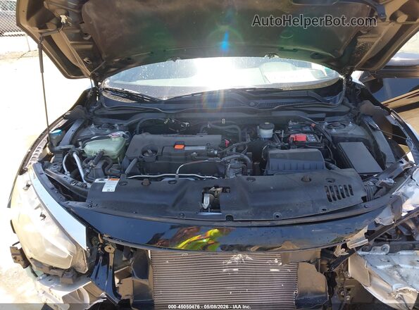 2HGFC4B09GH309463 2016 HONDA CIVIC Black Widok z tyłu