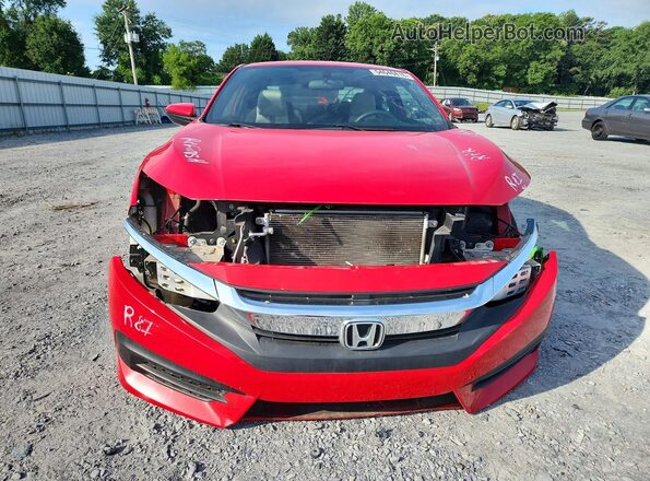 2HGFC4B09HH312154 2017 HONDA CIVIC Red Widok z przodu