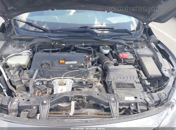 2HGFC4B0XJH307468 2018 HONDA CIVIC Серый Вид сзади