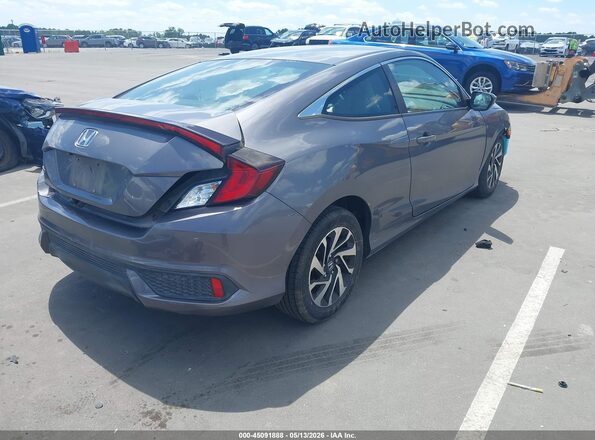 2HGFC4B0XJH307468 2018 HONDA CIVIC Серый Задняя правая четверть