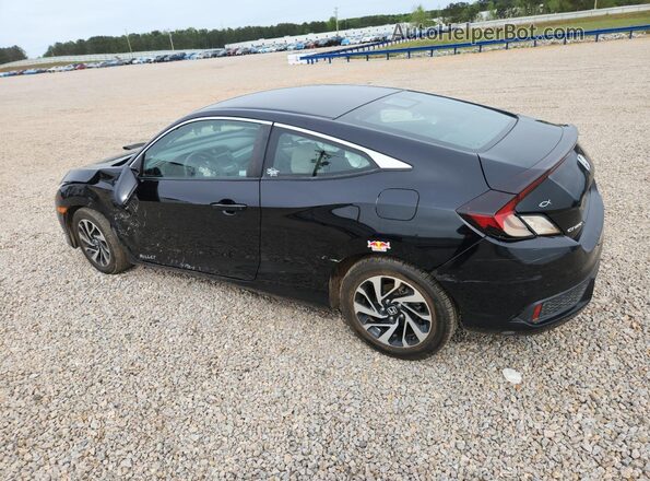 2HGFC4B50HH307002 2017 HONDA CIVIC Black Trasero izquierdo