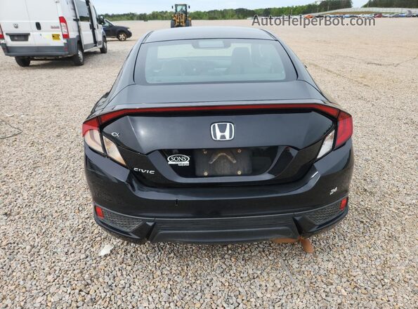 2HGFC4B50HH307002 2017 HONDA CIVIC Black Vista trasera