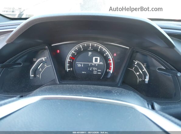 2HGFC4B53GH302083 2016 HONDA CIVIC Черный Вид задних сидений