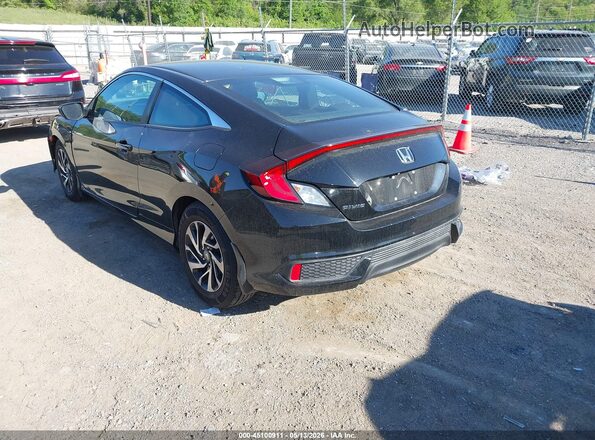 2HGFC4B53GH302083 2016 HONDA CIVIC Черный Задняя левая четверть