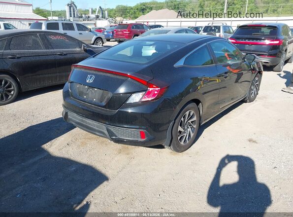 2HGFC4B53GH302083 2016 HONDA CIVIC Черный Задняя правая четверть