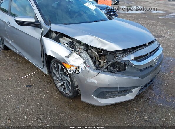 2HGFC4B53HH302733 2017 HONDA CIVIC Silver Դիմացի տեսք