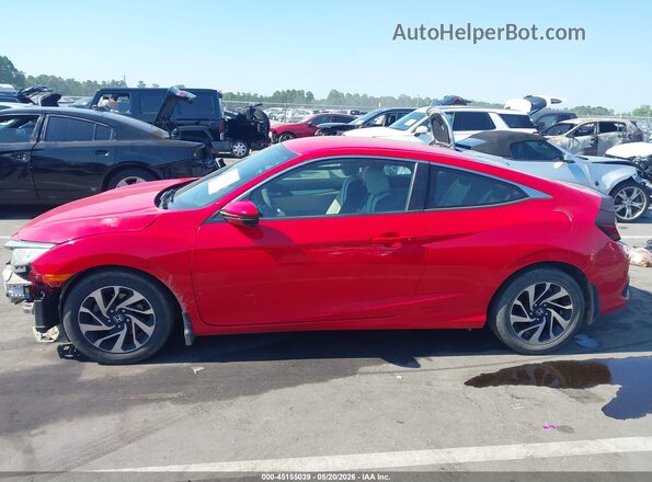 2HGFC4B57GH301082 2016 HONDA CIVIC Red 