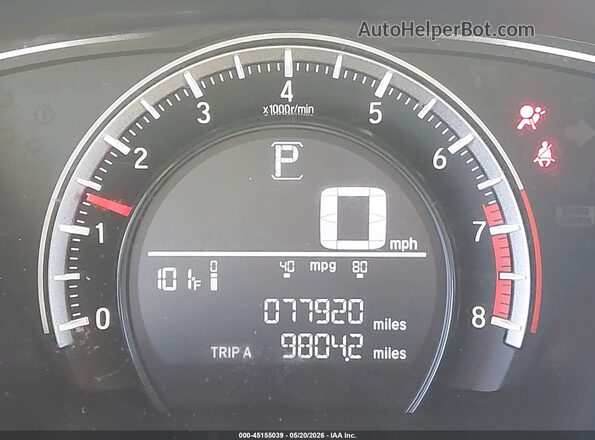 2HGFC4B57GH301082 2016 HONDA CIVIC Red 