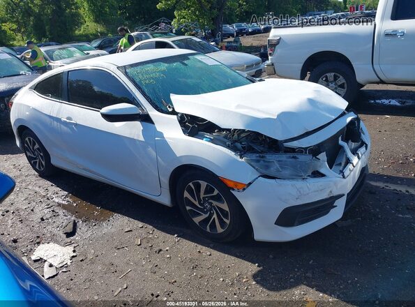 2HGFC4B58JH309067 2018 HONDA CIVIC White უკანა სალონის ხედი