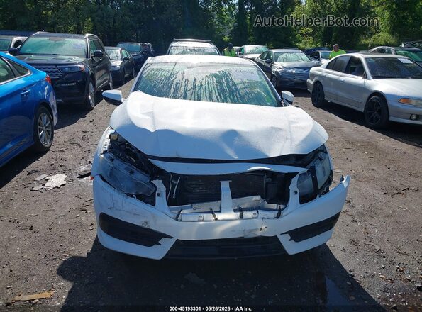 2HGFC4B58JH309067 2018 HONDA CIVIC White ხელსაწყოთა პანელის ხედი