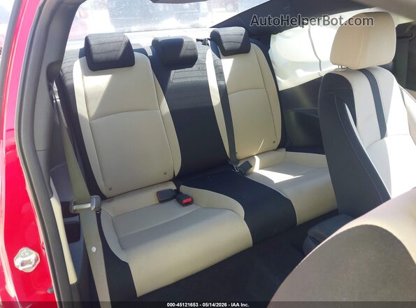 2HGFC4B59JH305447 2018 HONDA CIVIC Red VIN კოდის სტიკერის ხედი